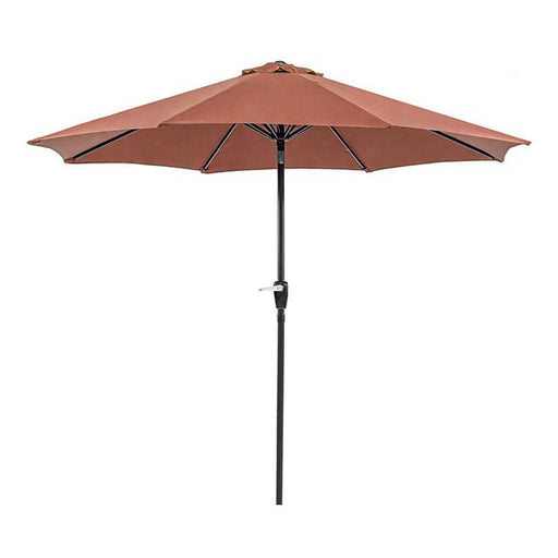 Soli 9' Outdoor Umbrella w/ Auto Tilt + 21" Round Base image