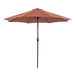Soli 9' Outdoor Umbrella w/ Auto Tilt + 21" Round Base image
