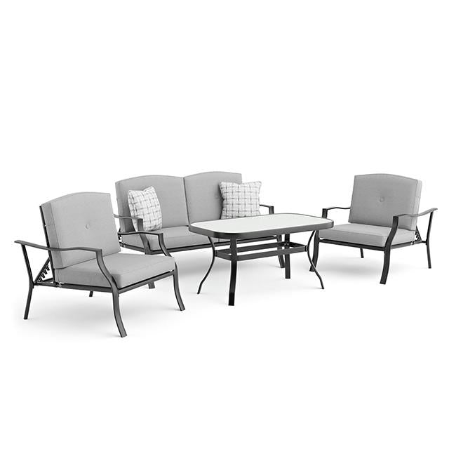 Adele 5 Pc. Conversation Set w/ Adjustable Chairs