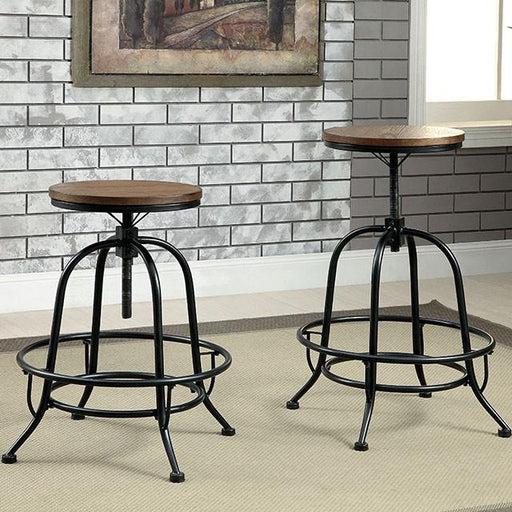 SILVIA I Medium Oak Counter Ht. Stool (2/CTN) image