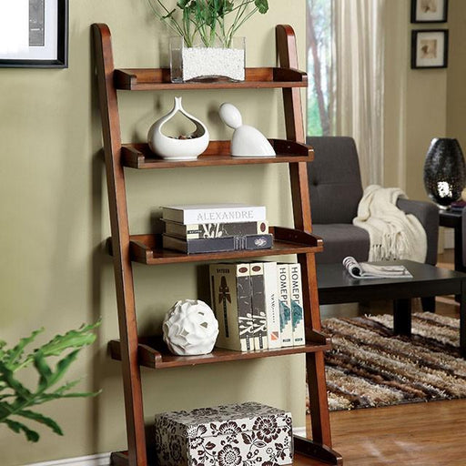 Lugo Antique Oak Ladder Shelf image