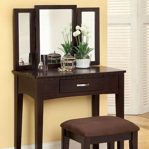 Potterville Espresso Vanity Table image