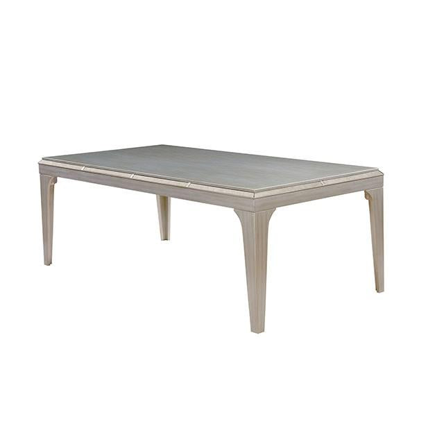 DIOCLES Silver/Gray Dining Table