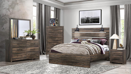 Linwood Dark Oak King Bed image