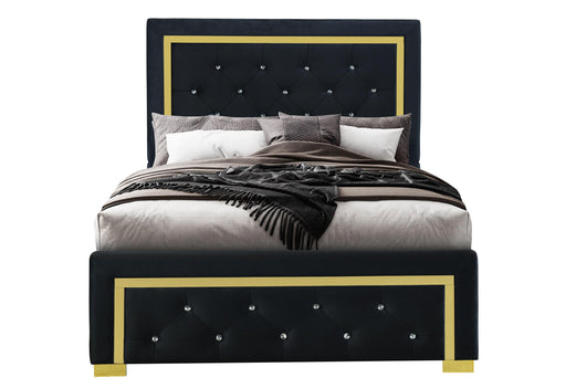 KINGDOM BLACK QUEEN BED image