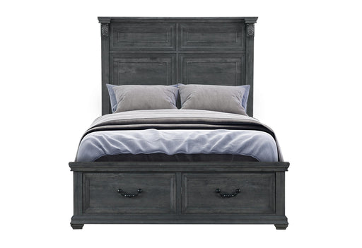 TATUM GREY QUEEN BED WITH STORAGE image