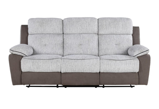 U5050 LIGHT GREY/DARK GREY 30 RECLINING SOFA image